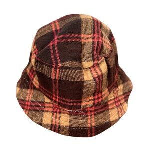 Fisherman Plaid Bucket Hat